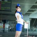 Sun Hui Tong   Stewardess High speed Railway - 037