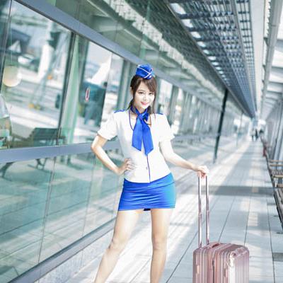 Sun Hui Tong   Stewardess High speed Railway - 077