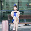 Sun Hui Tong   Stewardess High speed Railway - 088