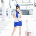 Sun Hui Tong   Stewardess High speed Railway - 099