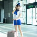 Sun Hui Tong   Stewardess High speed Railway - 052