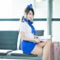 Sun Hui Tong   Stewardess High speed Railway - 068