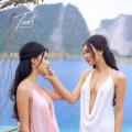 2 cô gái sexy - quyến rũ trong thung thũng với yếm 099