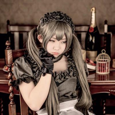 Chân Dung - Hắc Hầu Gái - 写真-黑女仆 040