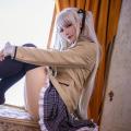 Tinh Chi Trì Trì - Hoshilily｜星之迟迟 - Bishoujo Mangekyou - Kagarino Kirie (School Uniform ver.) 12