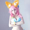 Potato Godzilla - Tamamo Bikini 02