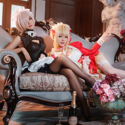 面饼仙儿&amp;半半子 - Claudius x Kyrielight Maid 20