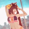 Chocola Swimsuit ver. (Nekopara) 10